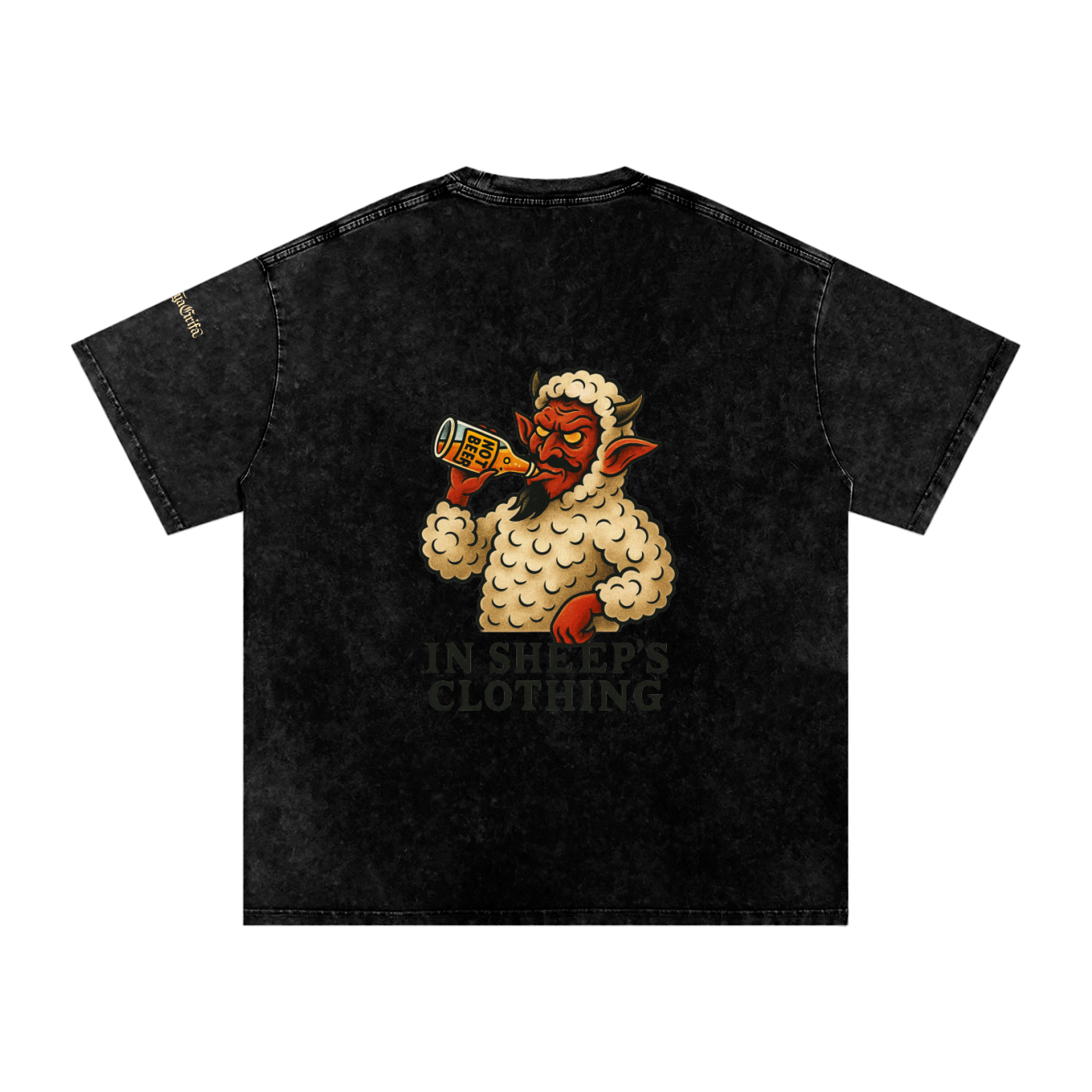 Not Beer: Oversized Cotton T-Shirt