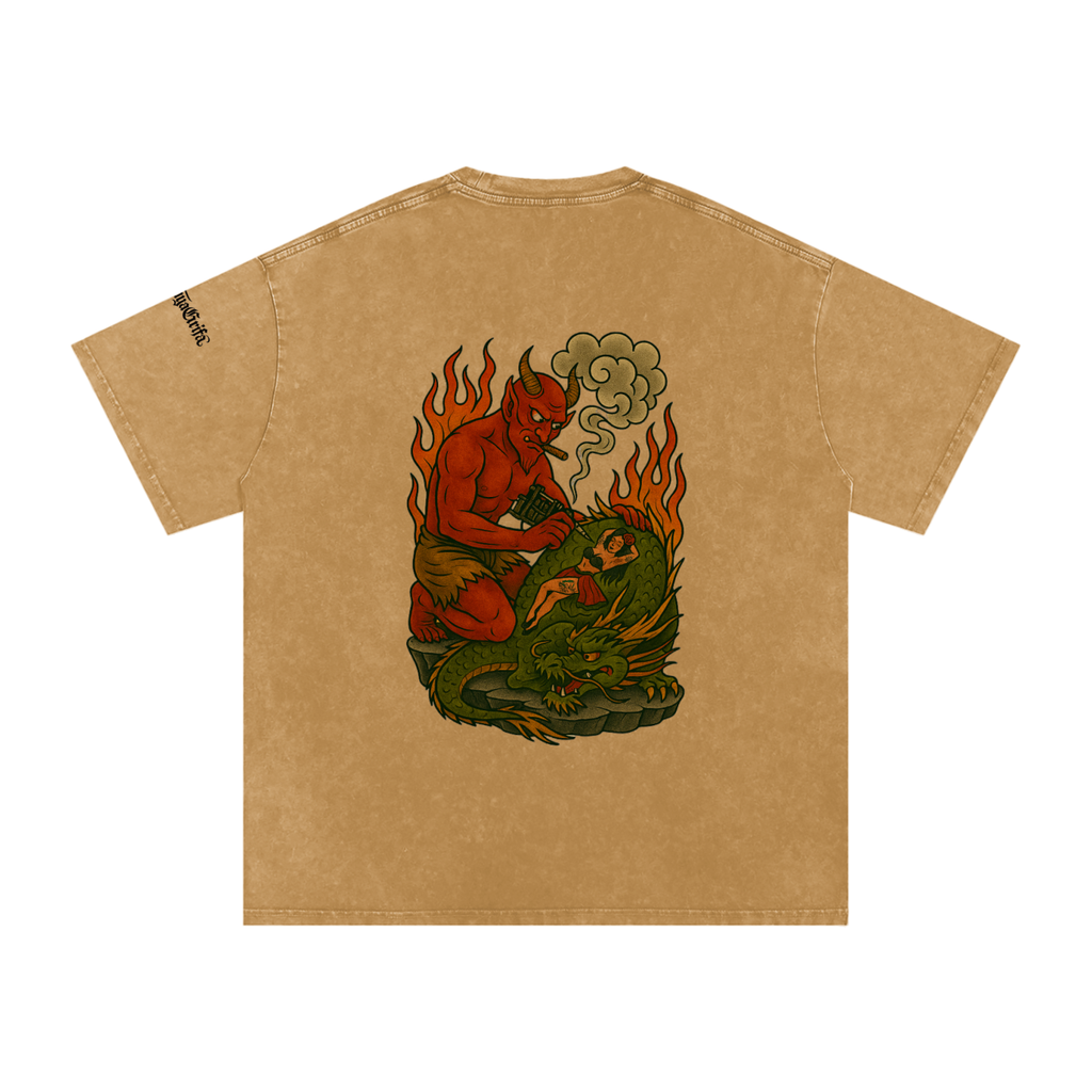 Baddies like tats: Oversized Cotton T-Shirt