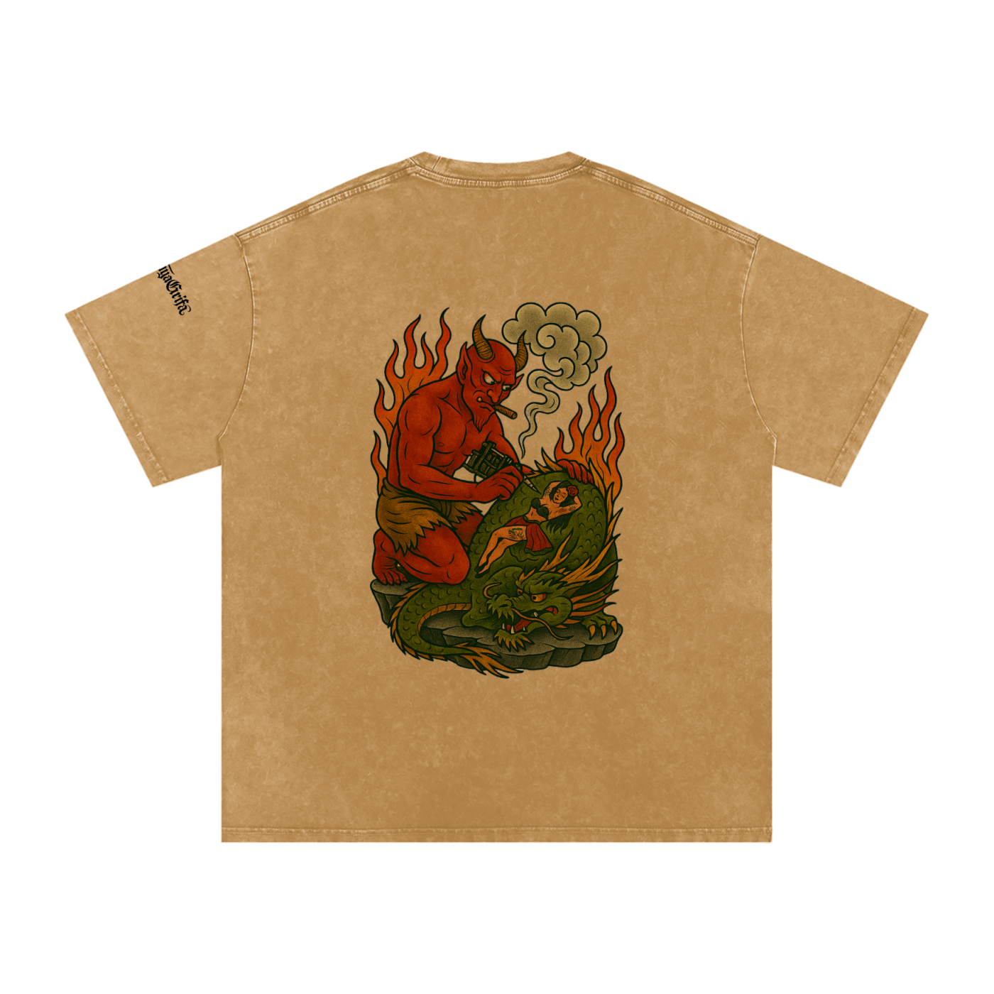 Baddies like tats: Oversized Cotton T-Shirt