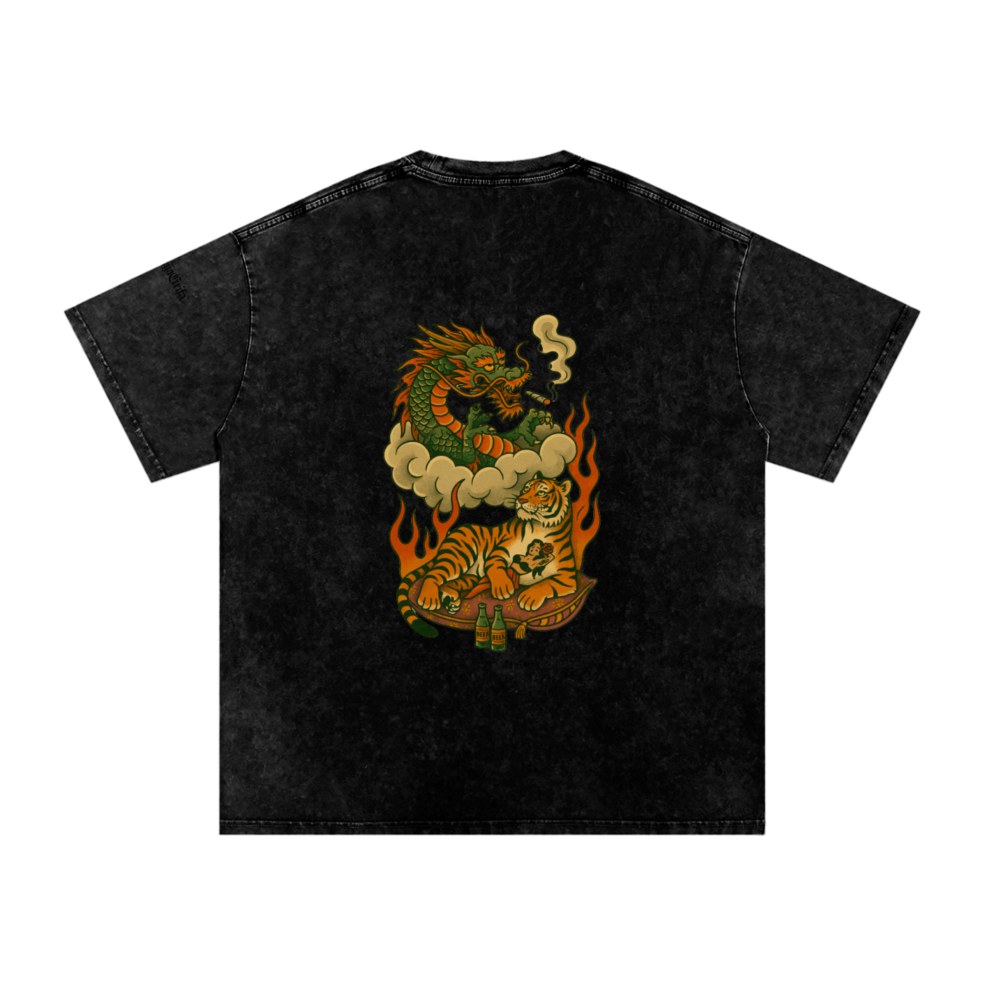 Yang Ying?: Oversized Cotton T-Shirt