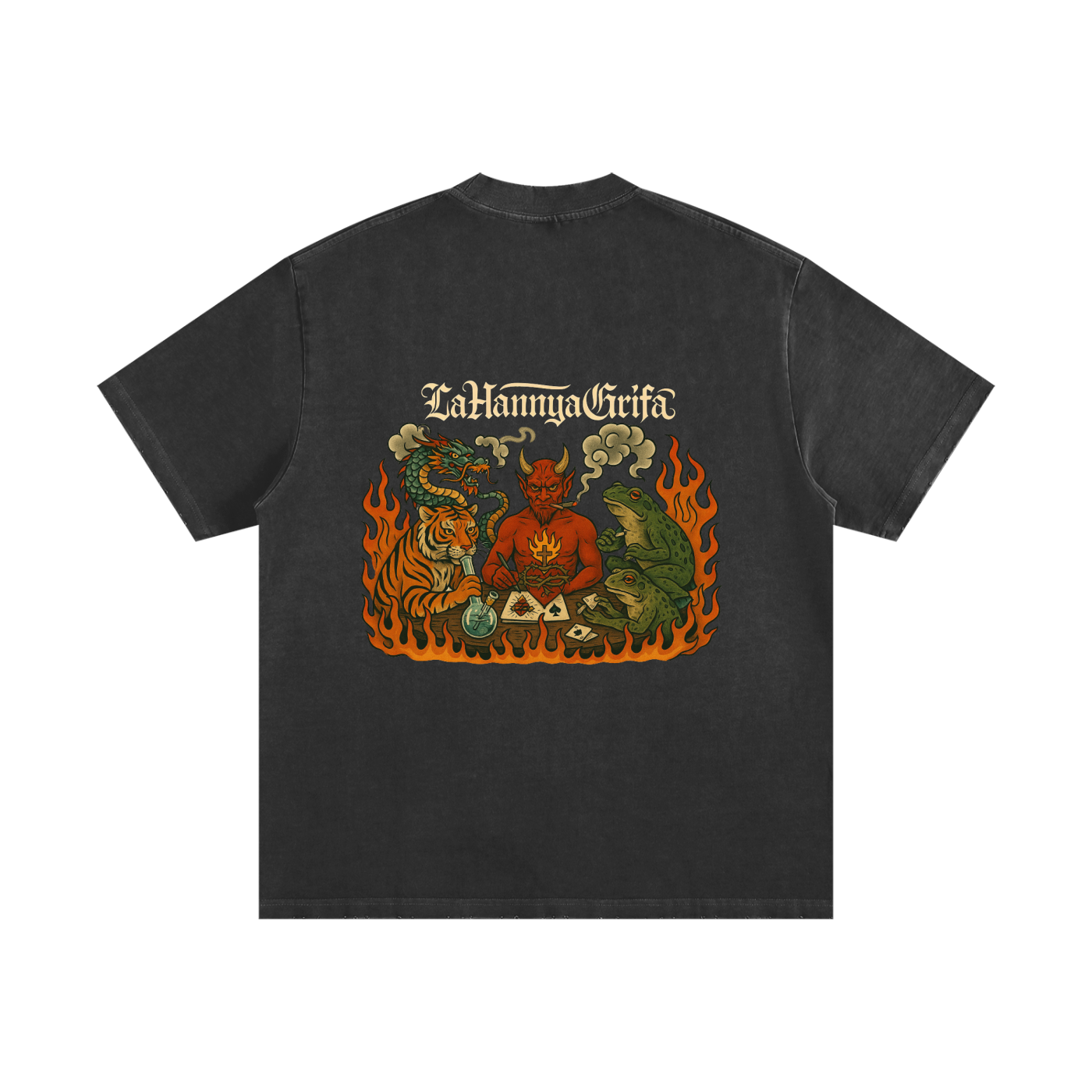 Holy Sesh: Heavyweight Vintage Frayed T-Shirt