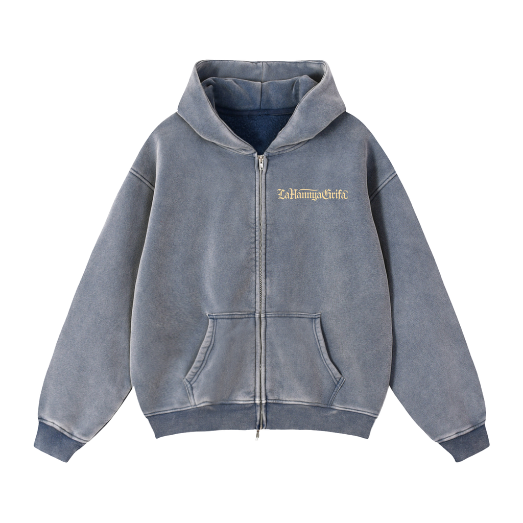 Dragon: Zip-Through Boxy Fleece Hoodie