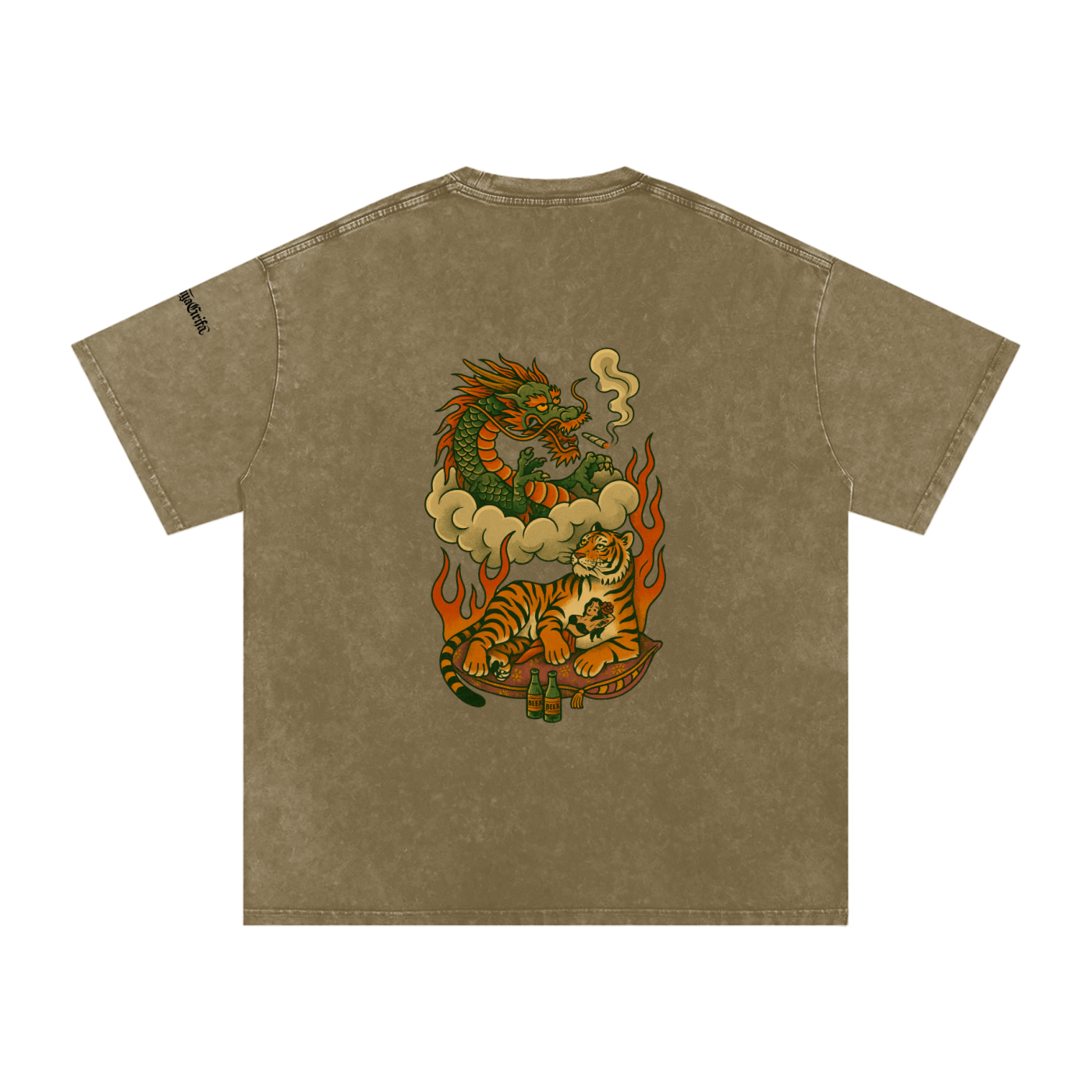 Yang Ying?: Oversized Cotton T-Shirt