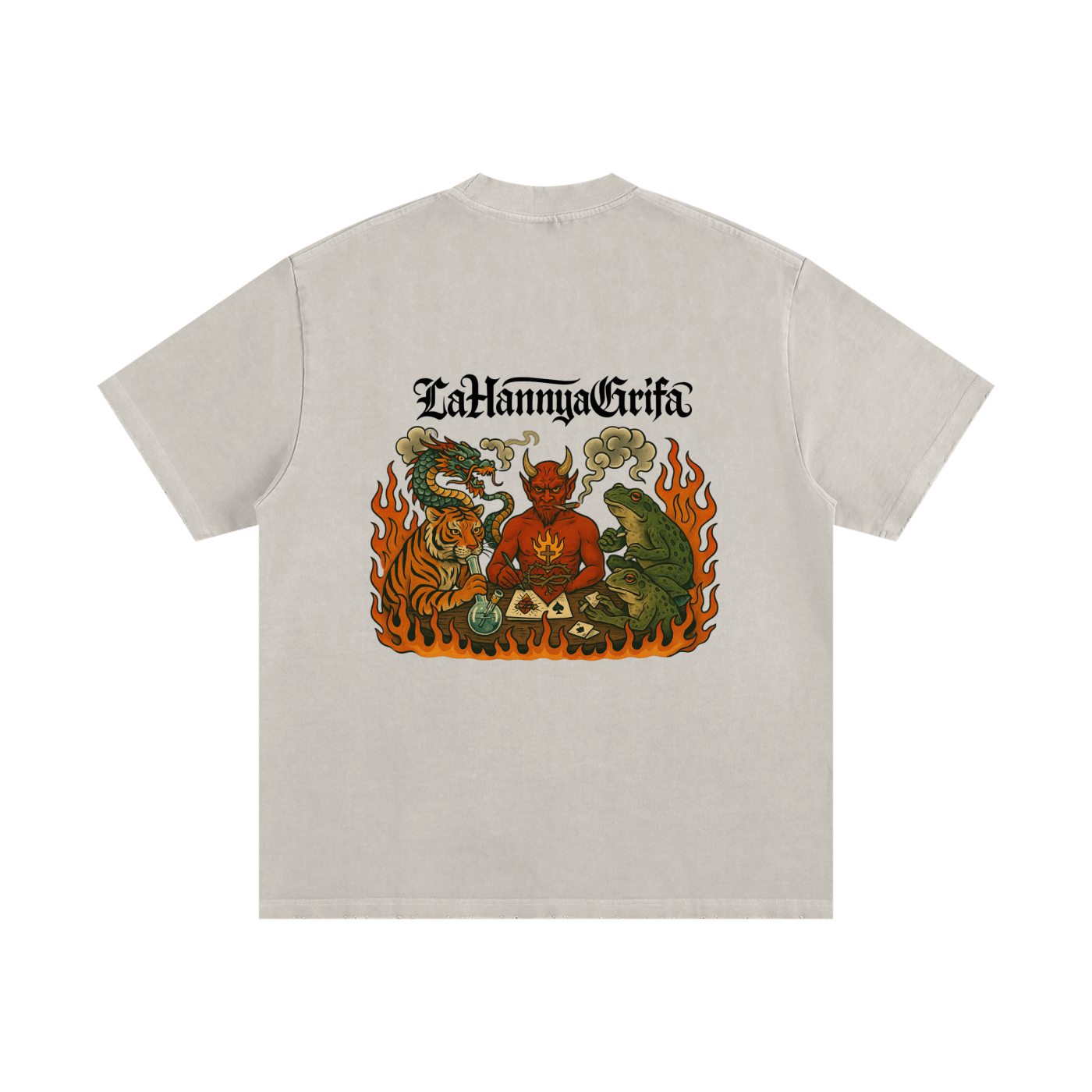 Holy Sesh: Heavyweight Vintage Frayed T-Shirt