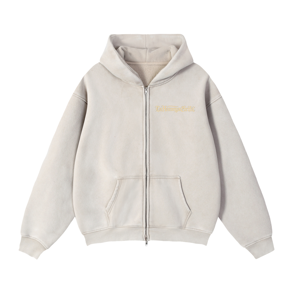Dragon: Zip-Through Boxy Fleece Hoodie