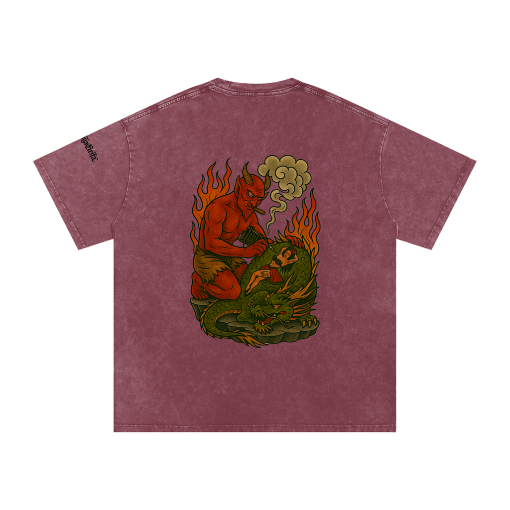 Baddies like tats: Oversized Cotton T-Shirt