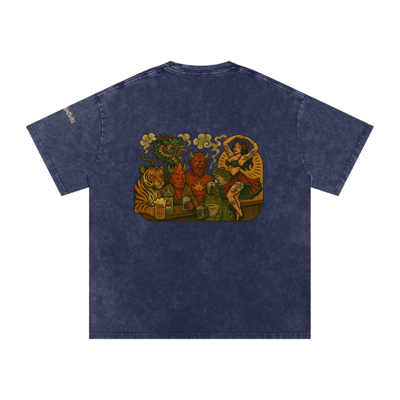 Dance Crew: Oversized Cotton T-Shirt