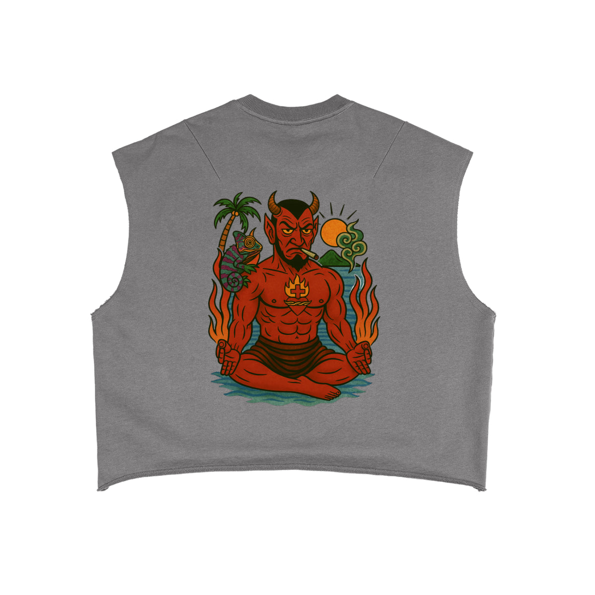 Balance: French Terry Boxy Tank Top
