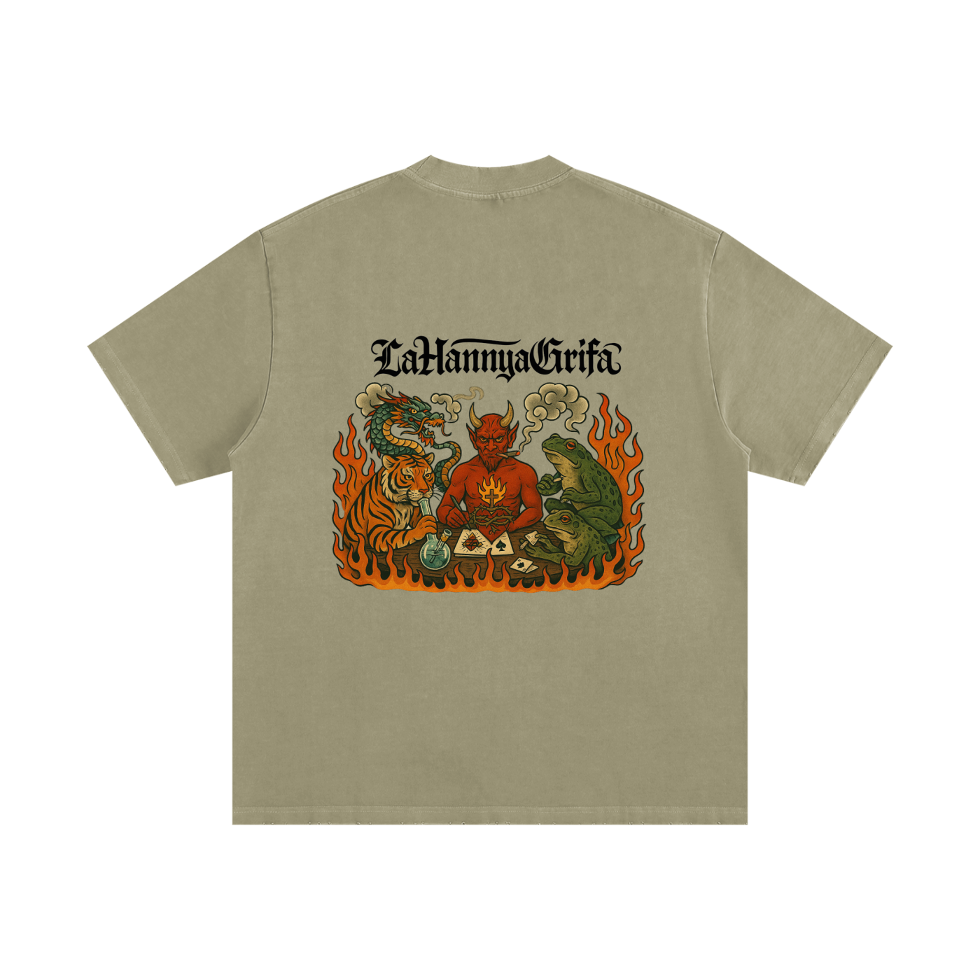 Holy Sesh: Heavyweight Vintage Frayed T-Shirt