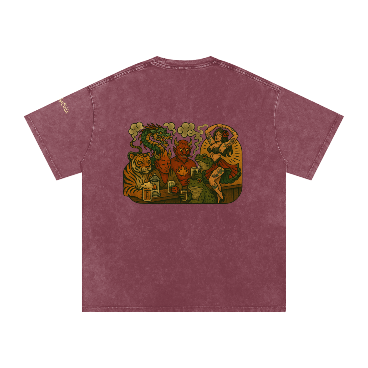 Dance Crew: Oversized Cotton T-Shirt