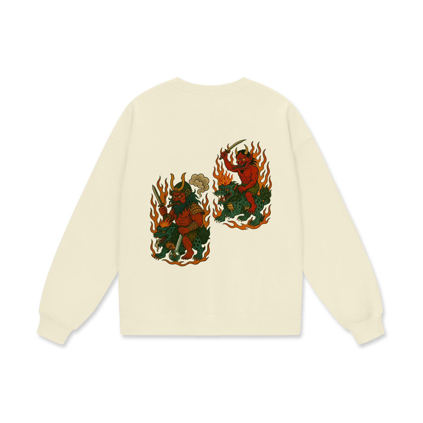 Foo Dogs: Heavyweight Drop Shoulder Sweatshirt