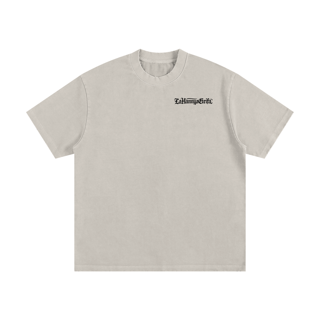 Sacred Heart: Heavyweight Vintage Frayed T-Shirt