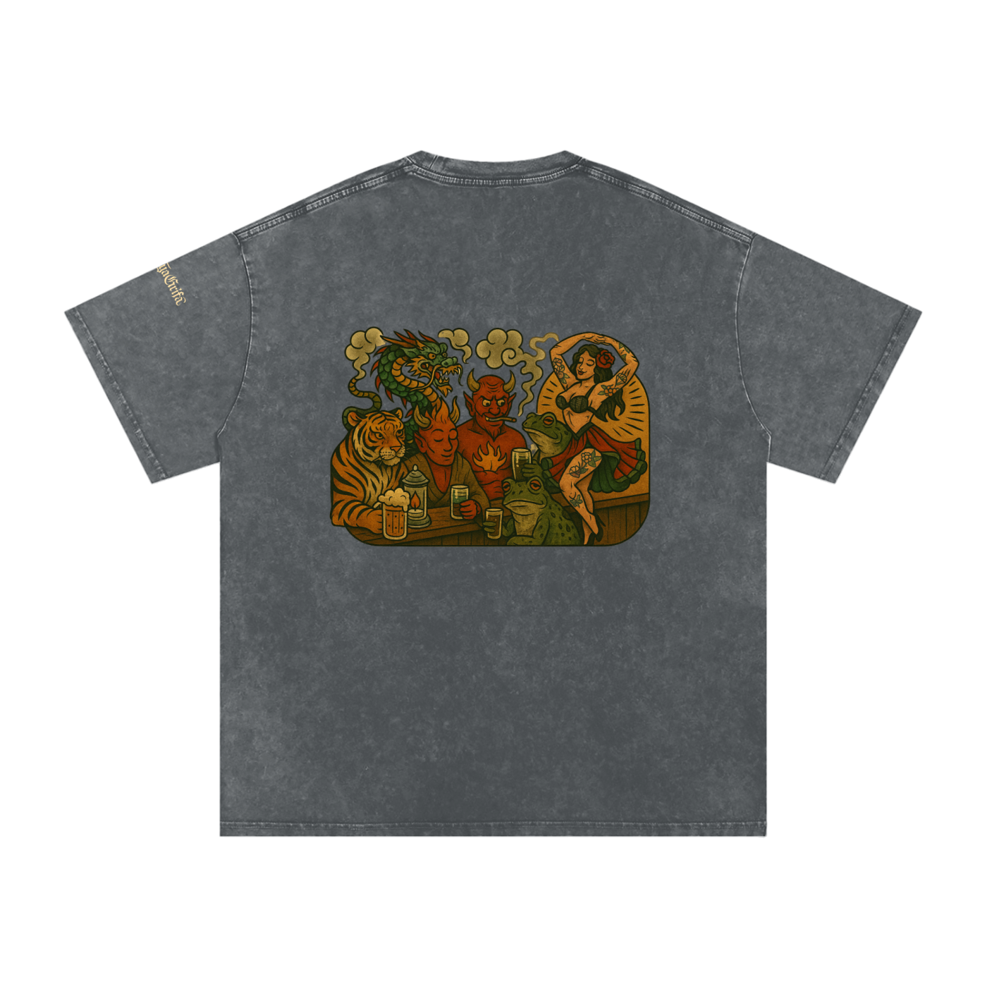 Dance Crew: Oversized Cotton T-Shirt