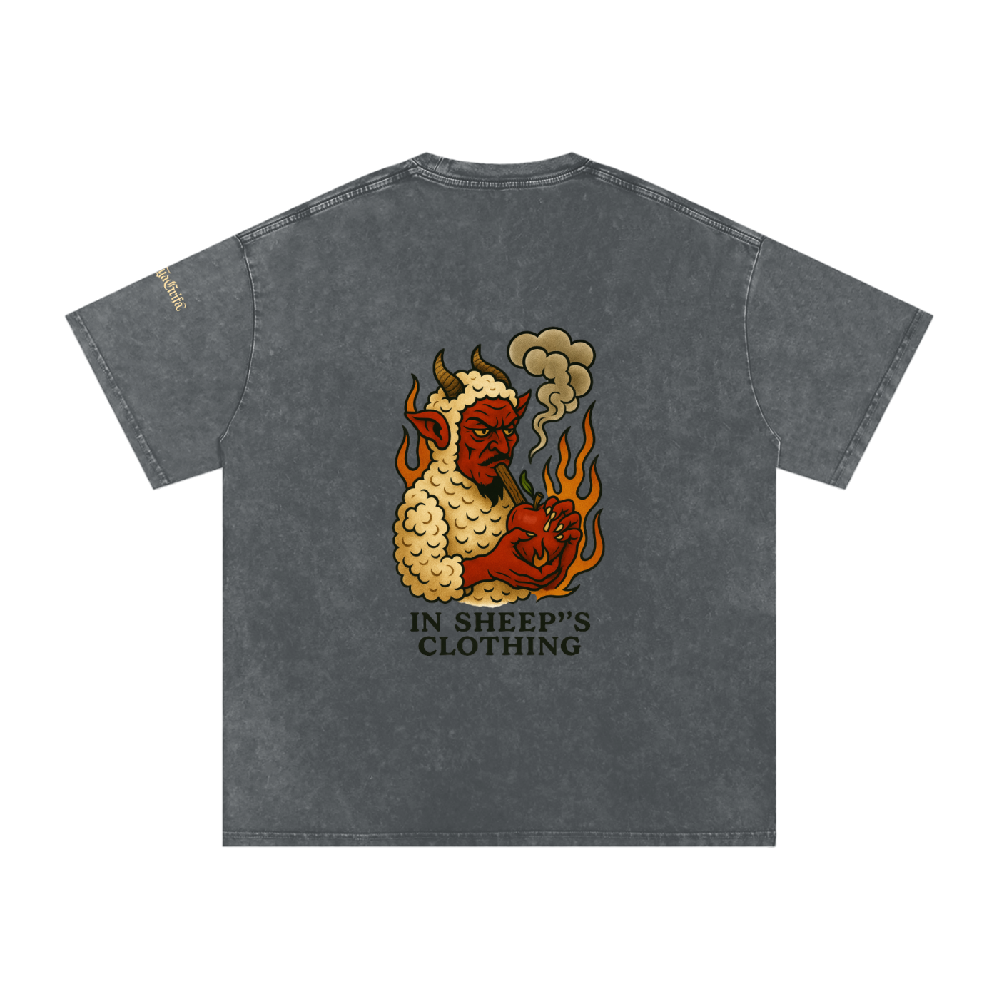 In Sheep's Clothing: Oversized Cotton T-Shirt