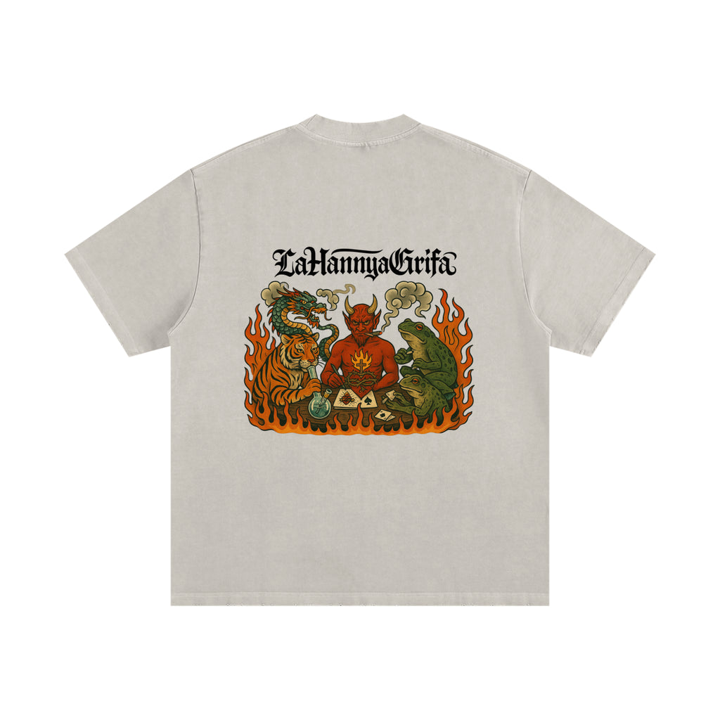 Holy Sesh: Heavyweight Vintage Frayed T-Shirt