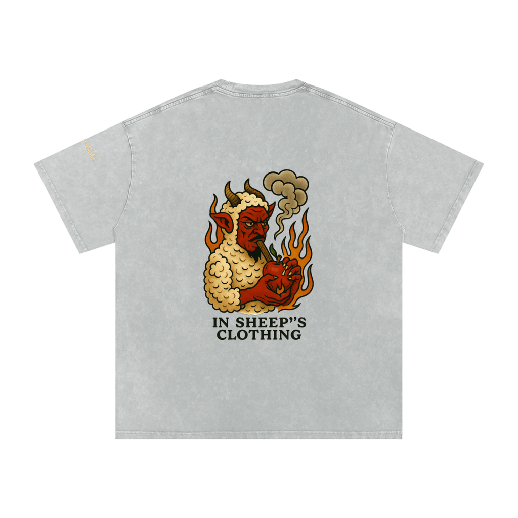 In Sheep's Clothing: Oversized Cotton T-Shirt