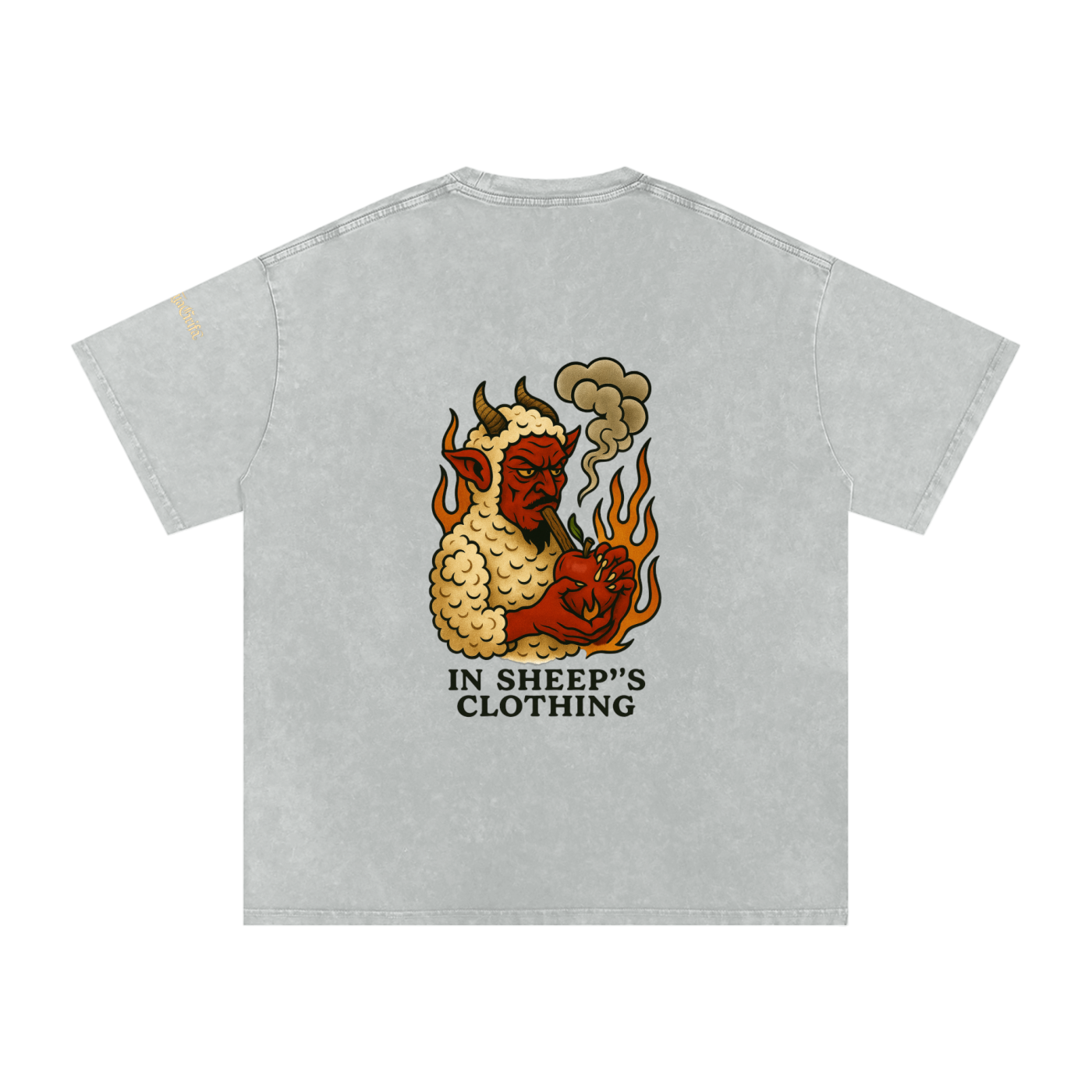 In Sheep's Clothing: Oversized Cotton T-Shirt