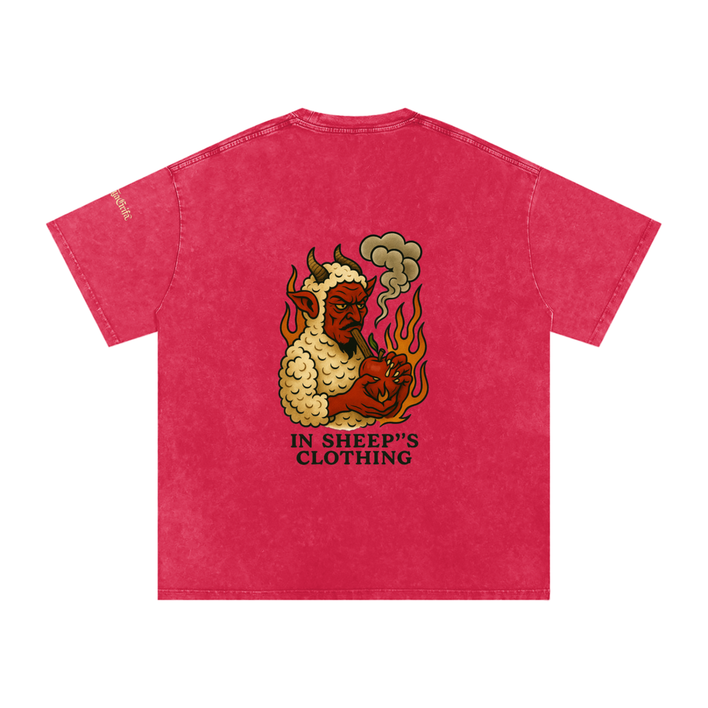 In Sheep's Clothing: Oversized Cotton T-Shirt
