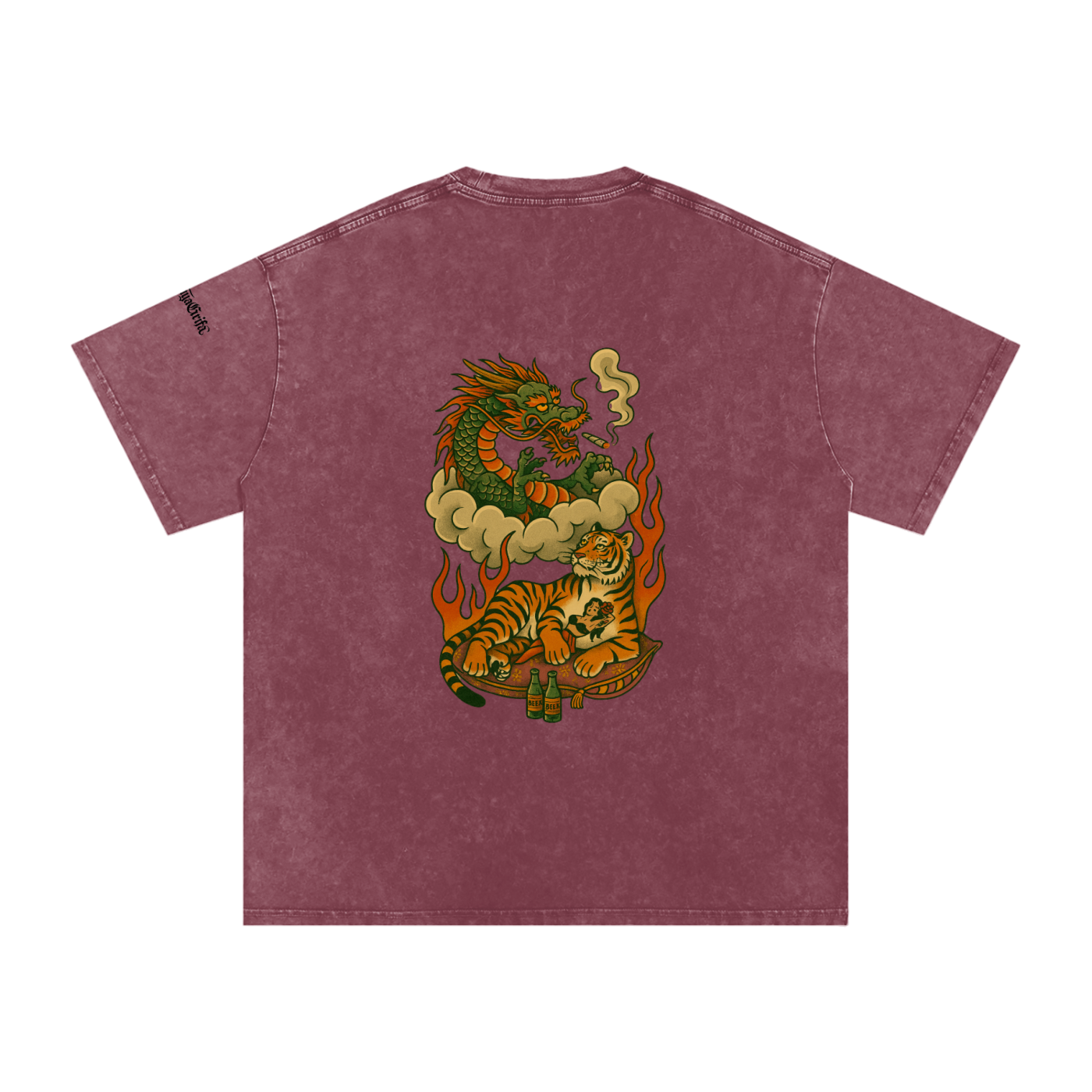 Yang Ying?: Oversized Cotton T-Shirt