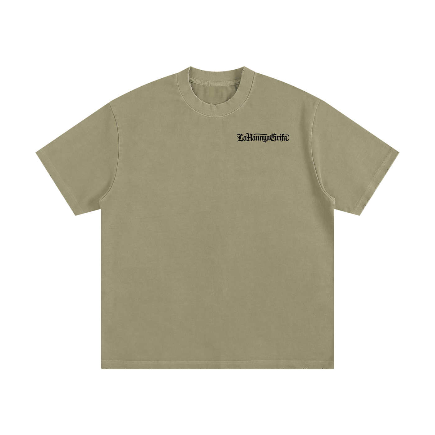 Sacred Heart: Heavyweight Vintage Frayed T-Shirt