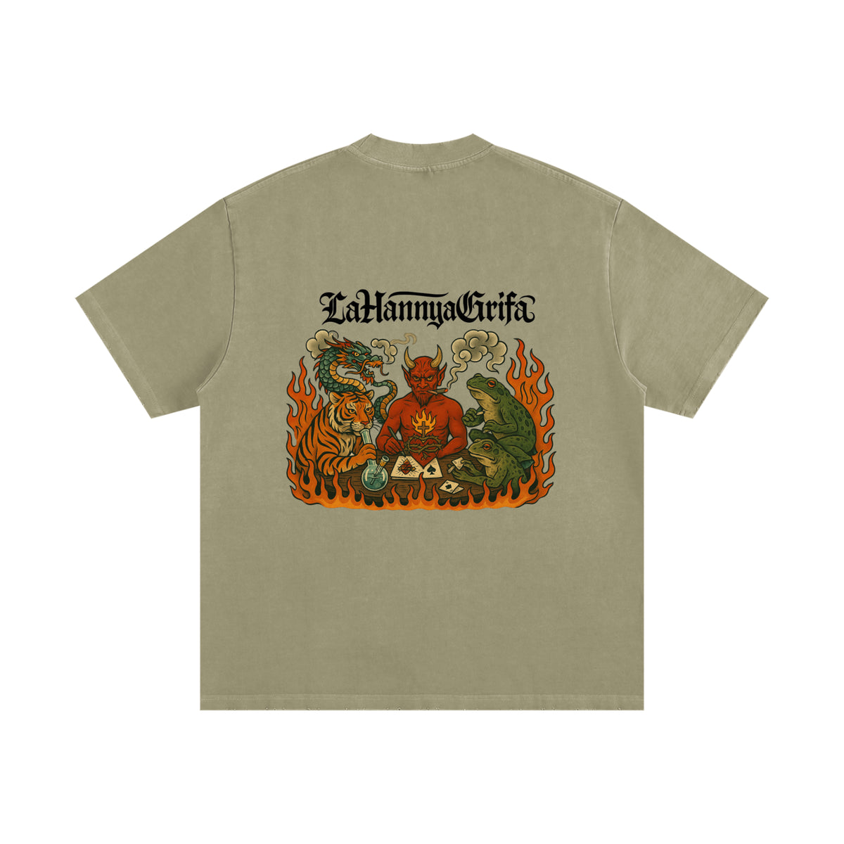 Holy Sesh: Heavyweight Vintage Frayed T-Shirt