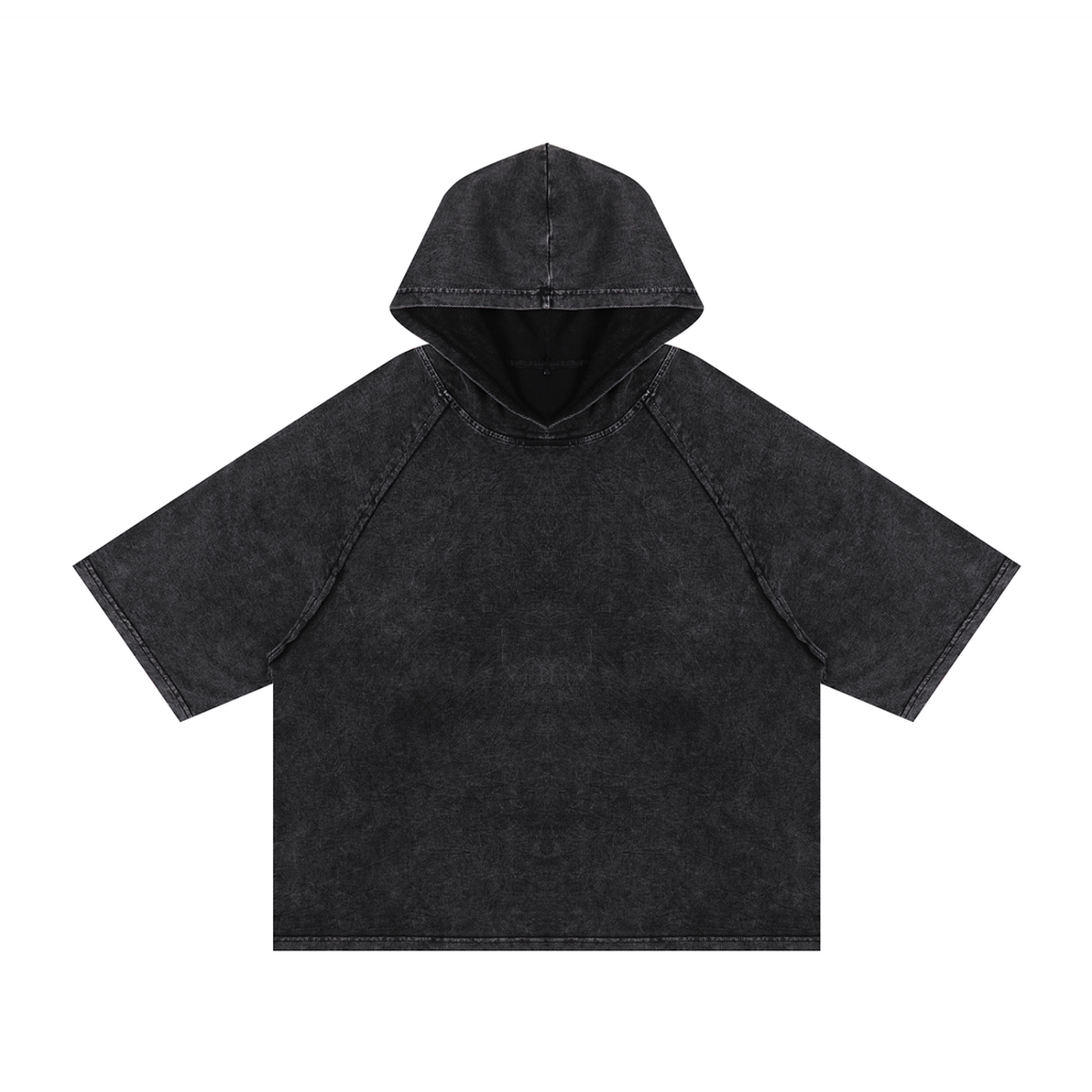 Dragon's Rider: Snow Washed Hooded Boxy T-Shirt