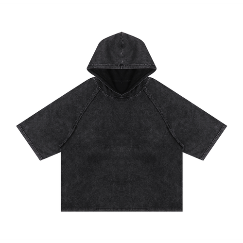 Dragon's Rider: Snow Washed Hooded Boxy T-Shirt