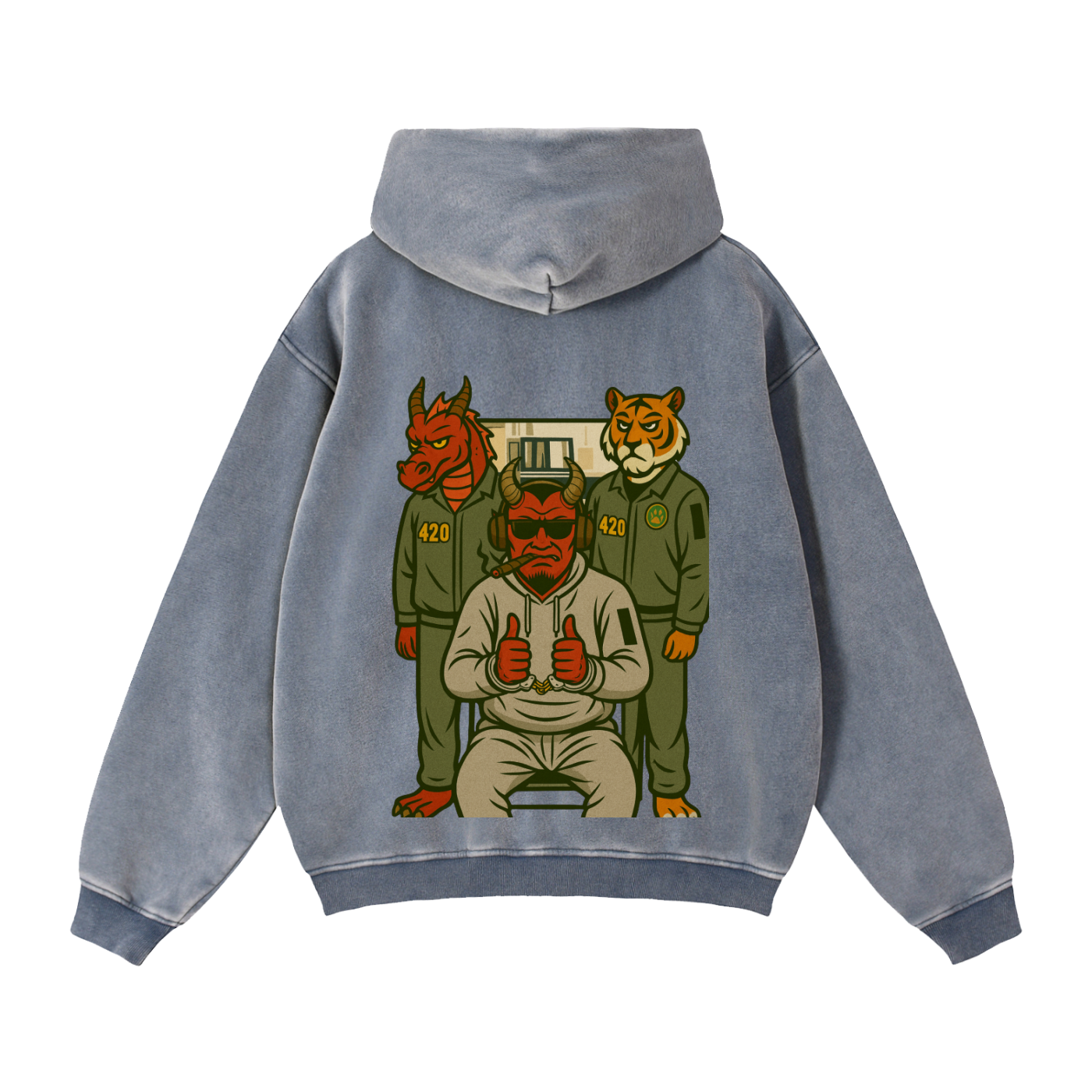 Just where I wanted to be: Zip-Through Boxy Fleece Hoodie