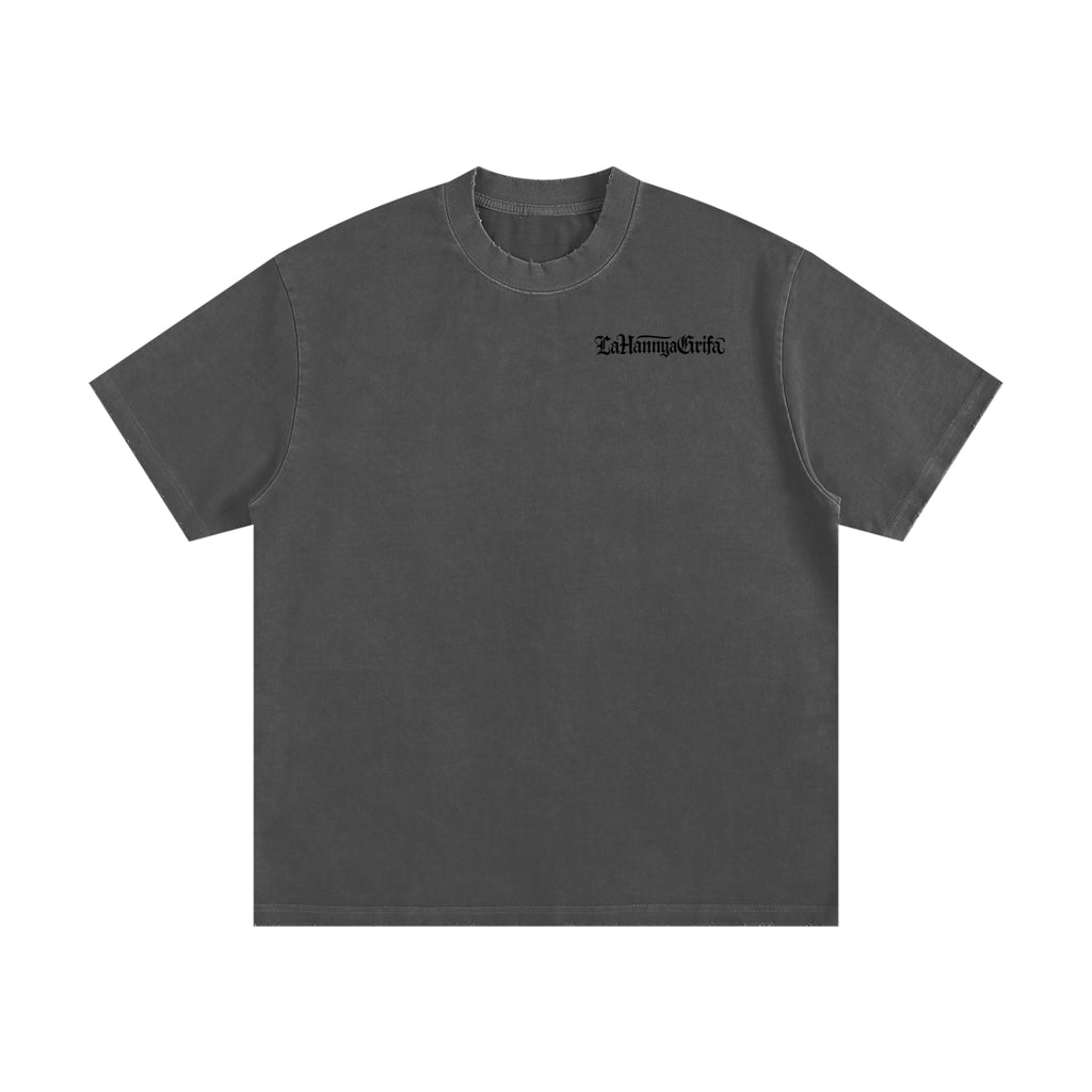 Sacred Heart: Heavyweight Vintage Frayed T-Shirt