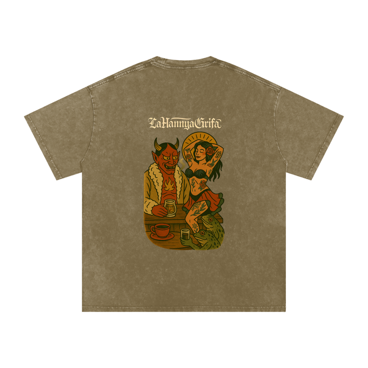 1's US$: Oversized Cotton T-Shirt