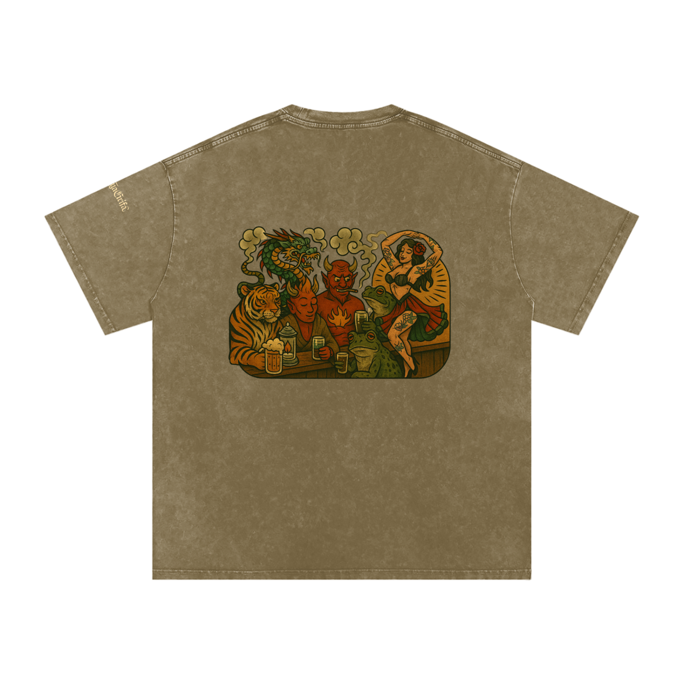 Dance Crew: Oversized Cotton T-Shirt