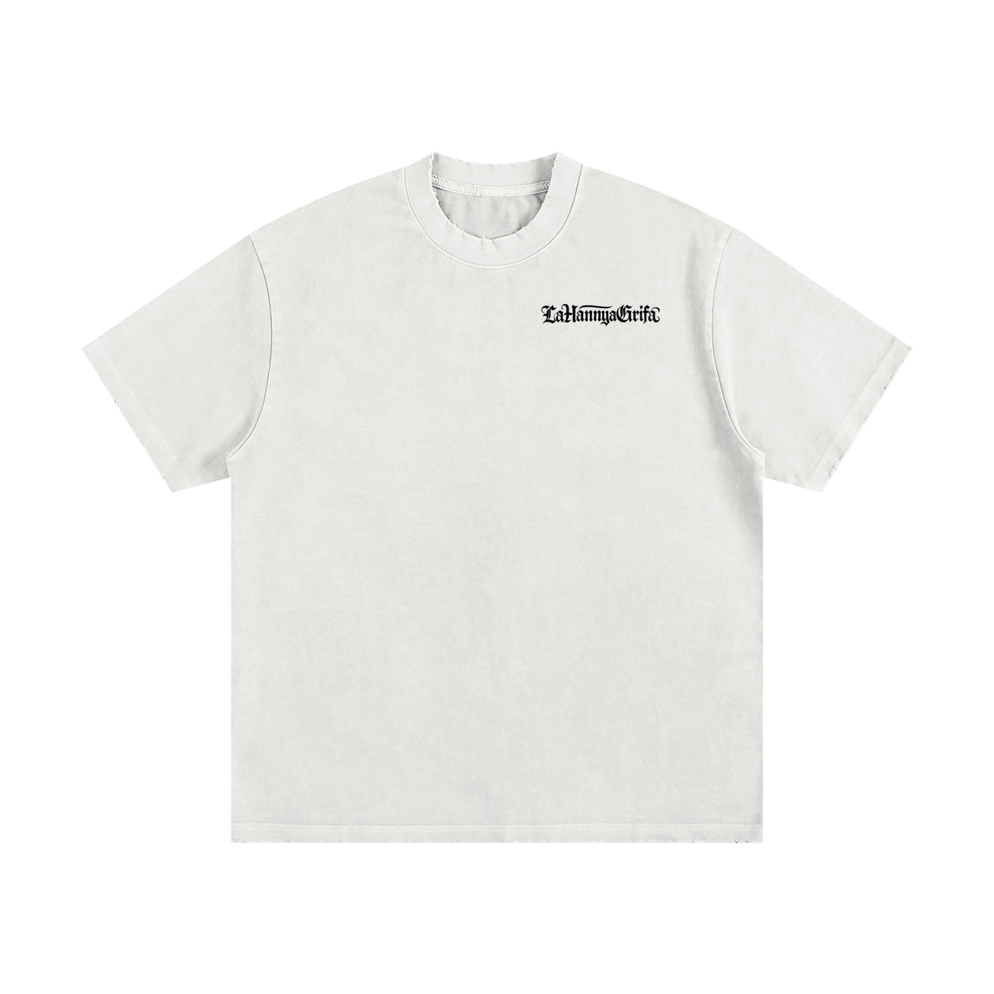 Sacred Heart: Heavyweight Vintage Frayed T-Shirt