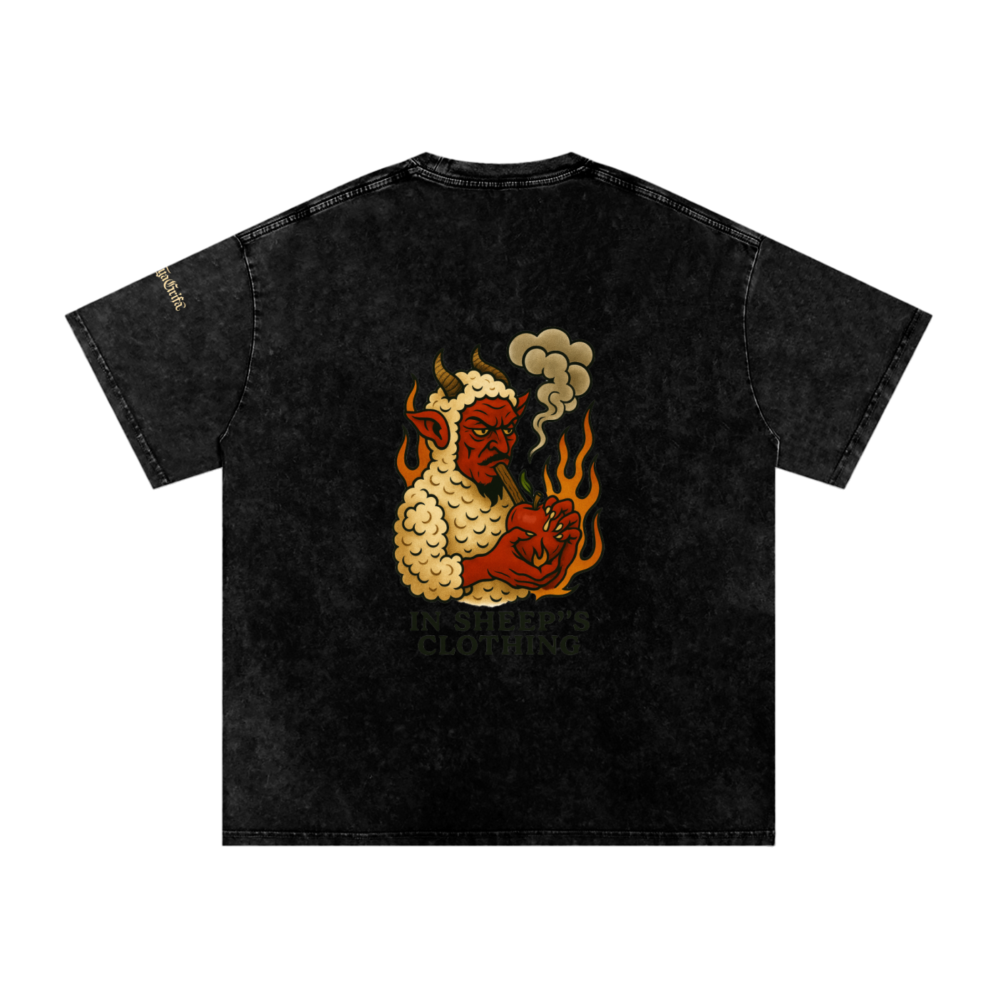 In Sheep's Clothing: Oversized Cotton T-Shirt