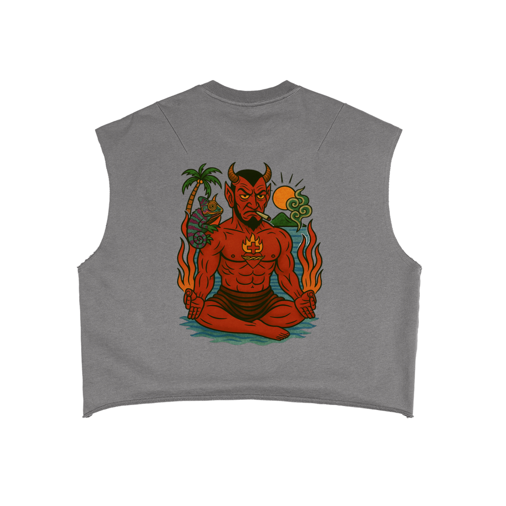 Balance: French Terry Boxy Tank Top
