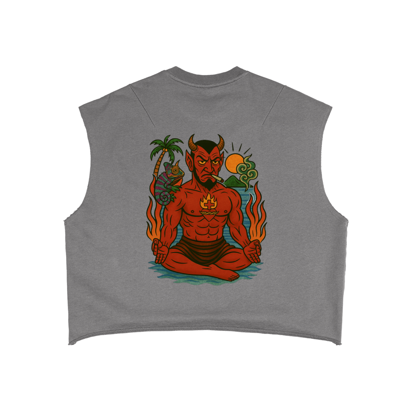 Balance: French Terry Boxy Tank Top