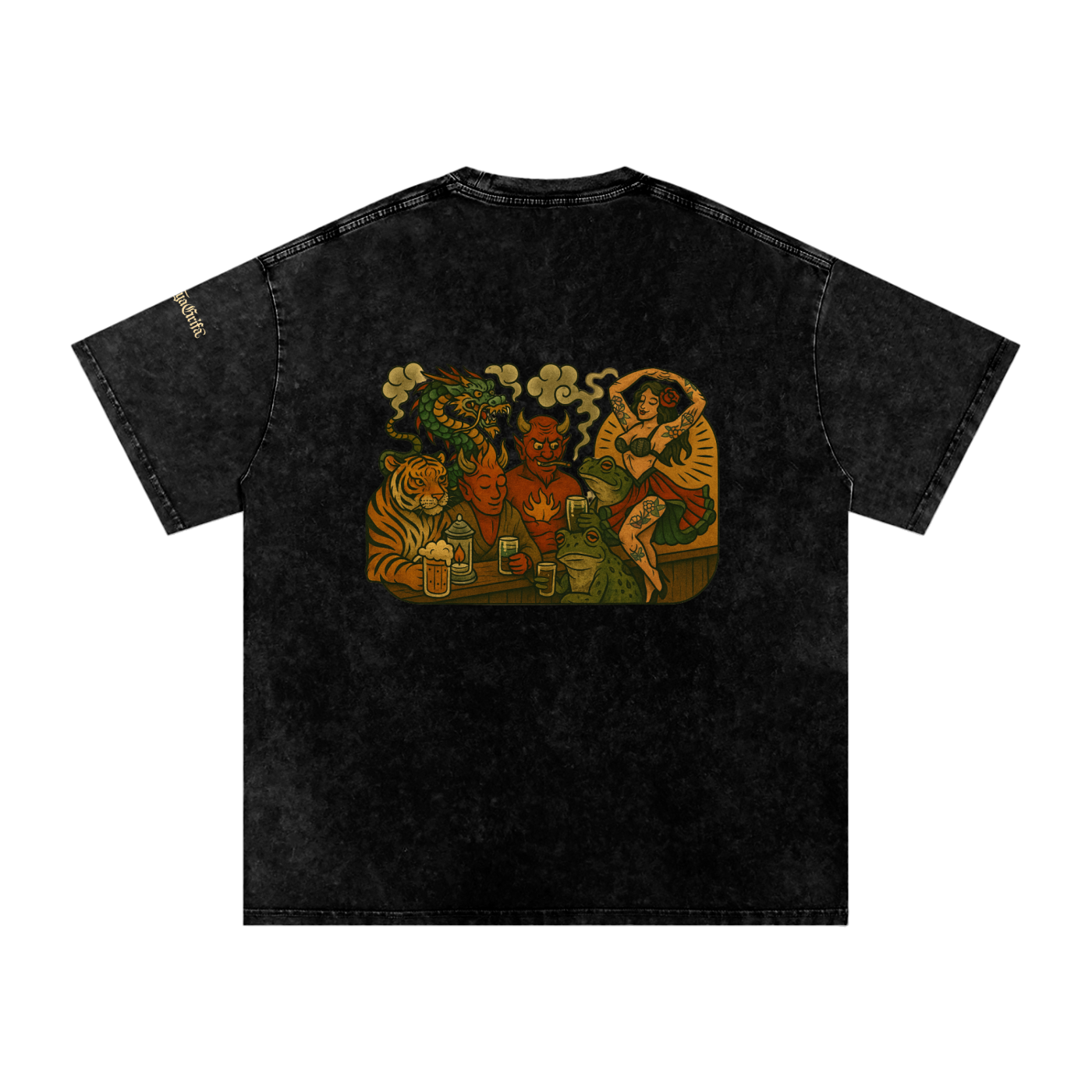 Dance Crew: Oversized Cotton T-Shirt