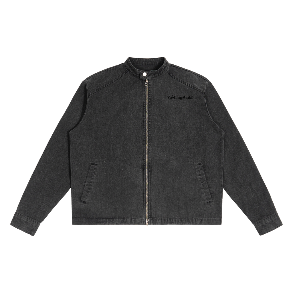 Ying Yang Traditional: Denim Vintage Washed Jacket