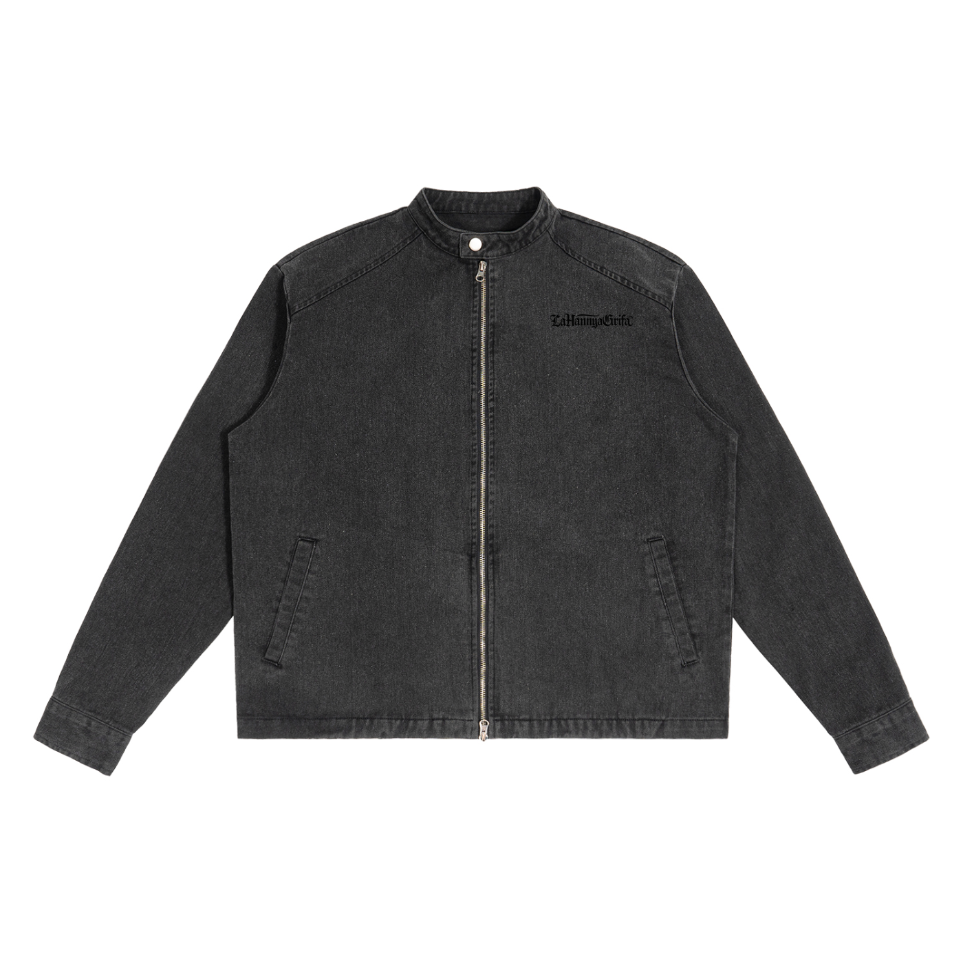 Ying Yang Traditional: Denim Vintage Washed Jacket