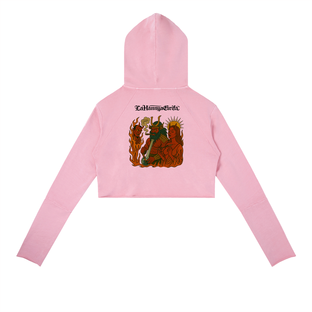 Fire and Lust: Vintage Raw Edge Hoodie