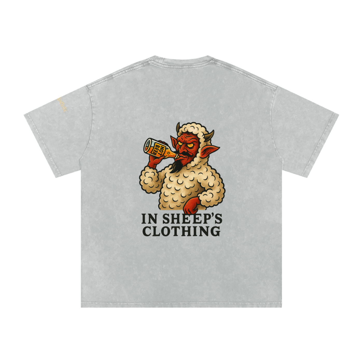 Not Beer: Oversized Cotton T-Shirt