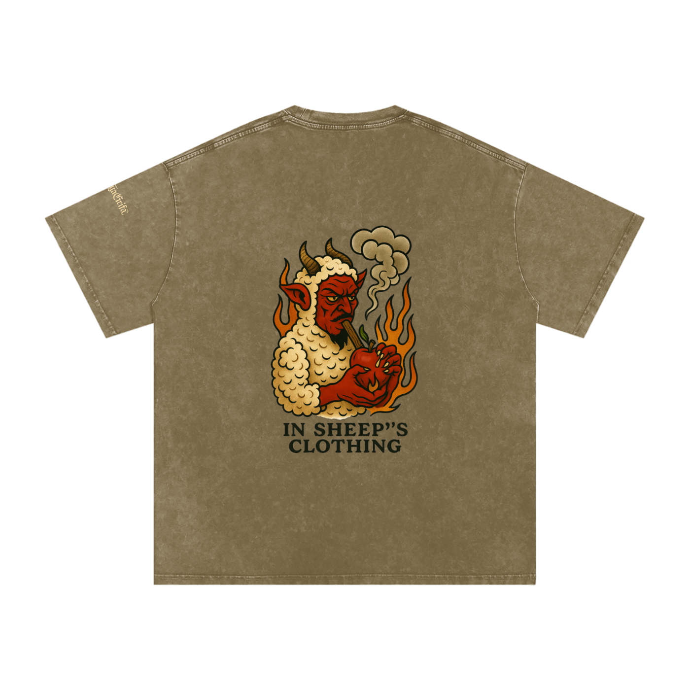 In Sheep's Clothing: Oversized Cotton T-Shirt