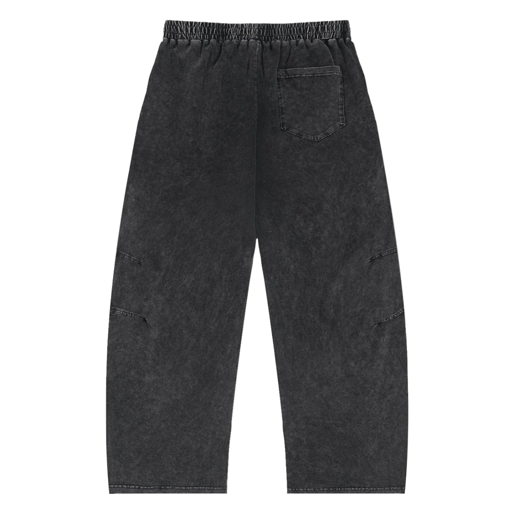 Simple Drawstring Cotton Pants