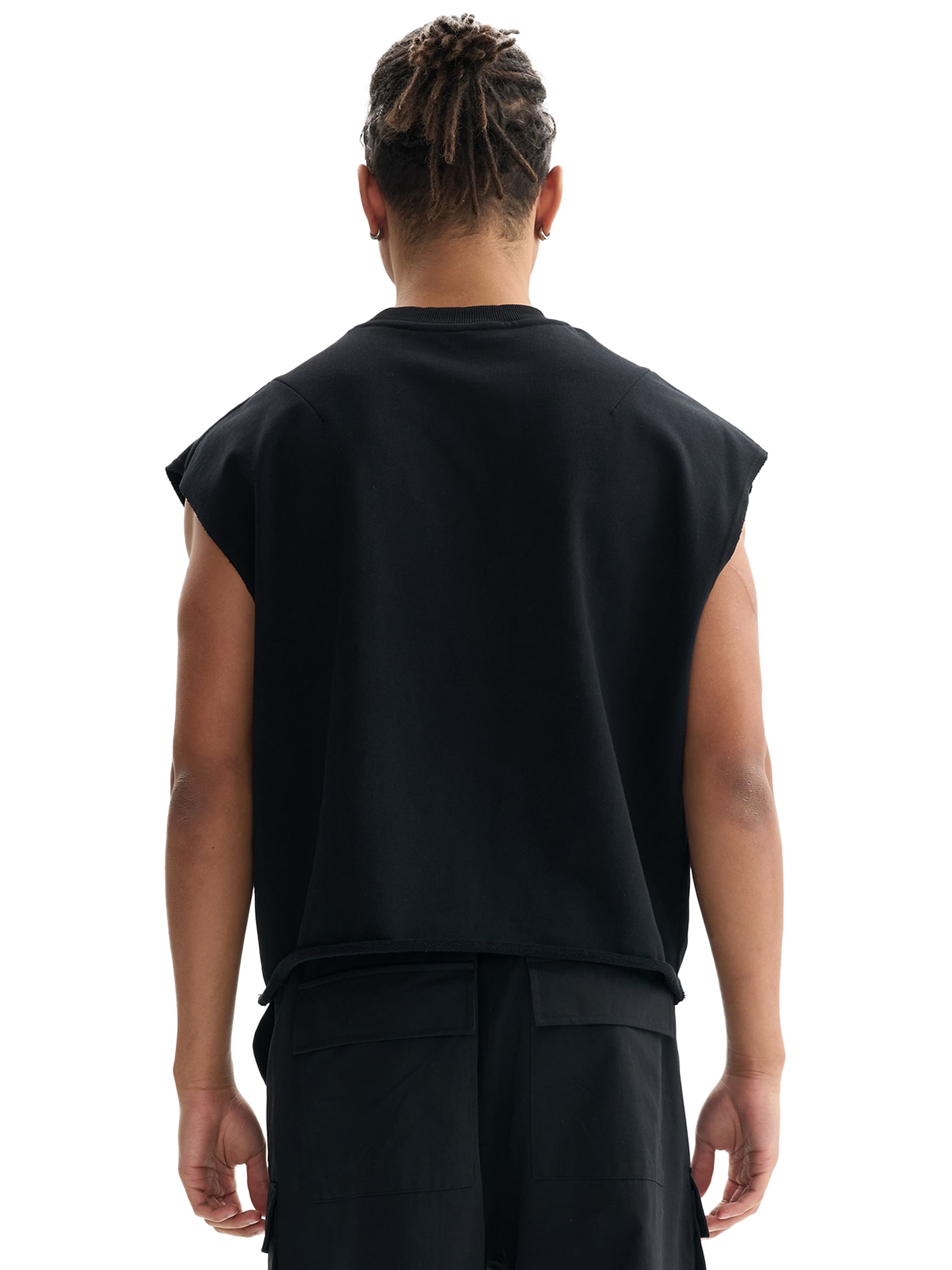 Peace: French Terry Boxy Tank Top