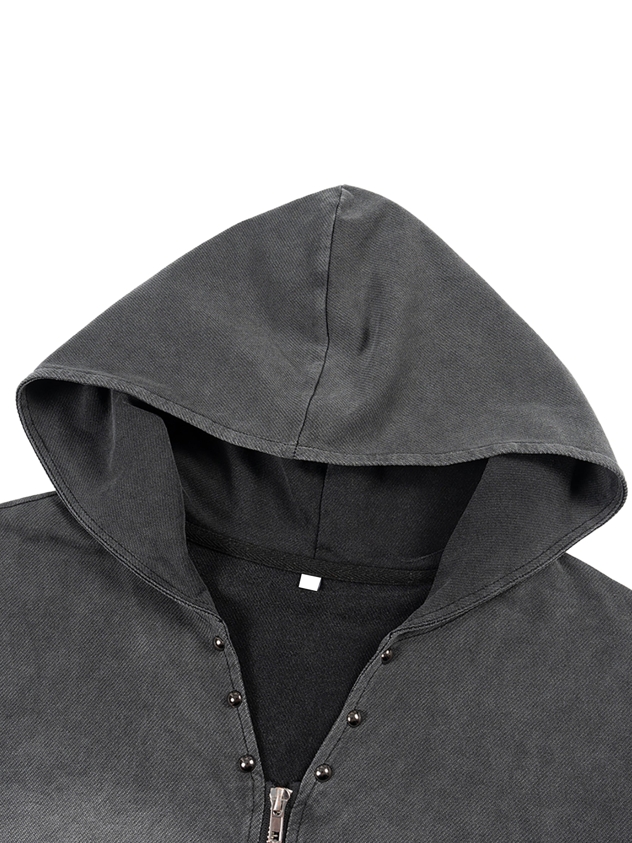 El Diablo: Vintage Zip-Up Hooded Tank Top