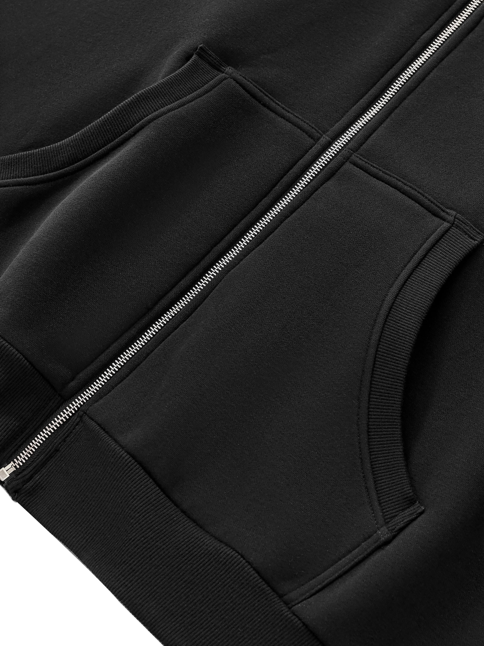 Hot Boxed Frogs - Fleeced Full-Zip Boxy Hoodie