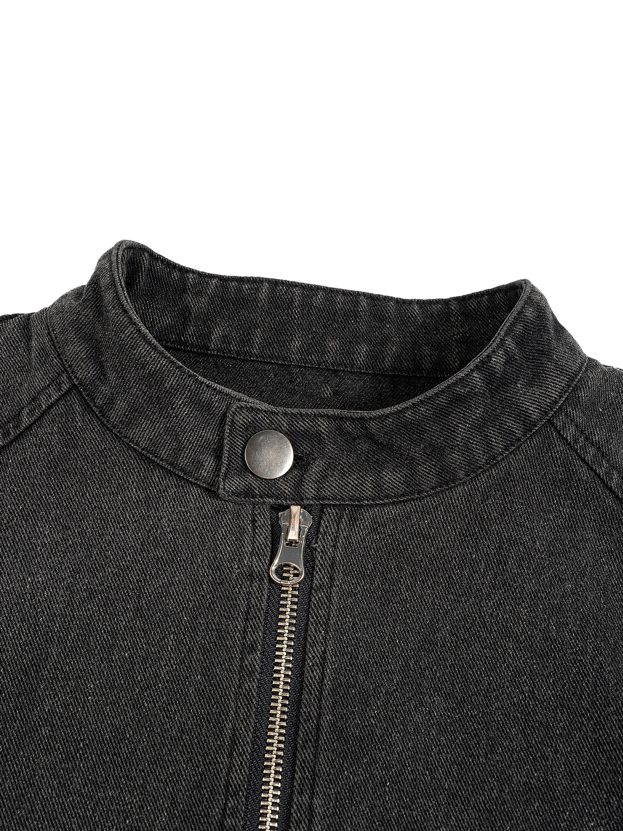Ying Yang Traditional: Denim Vintage Washed Jacket