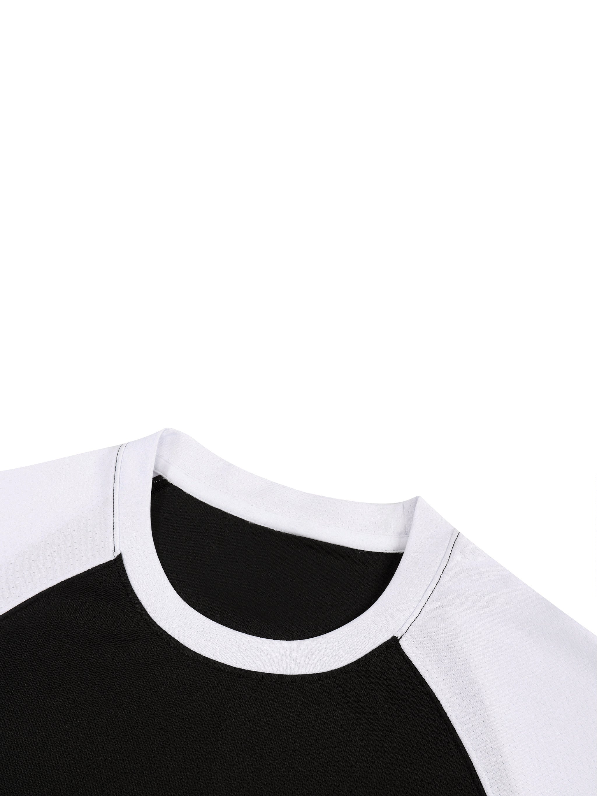 Not Beer: Contrast Raglan Sleeve Mesh T-Shirt
