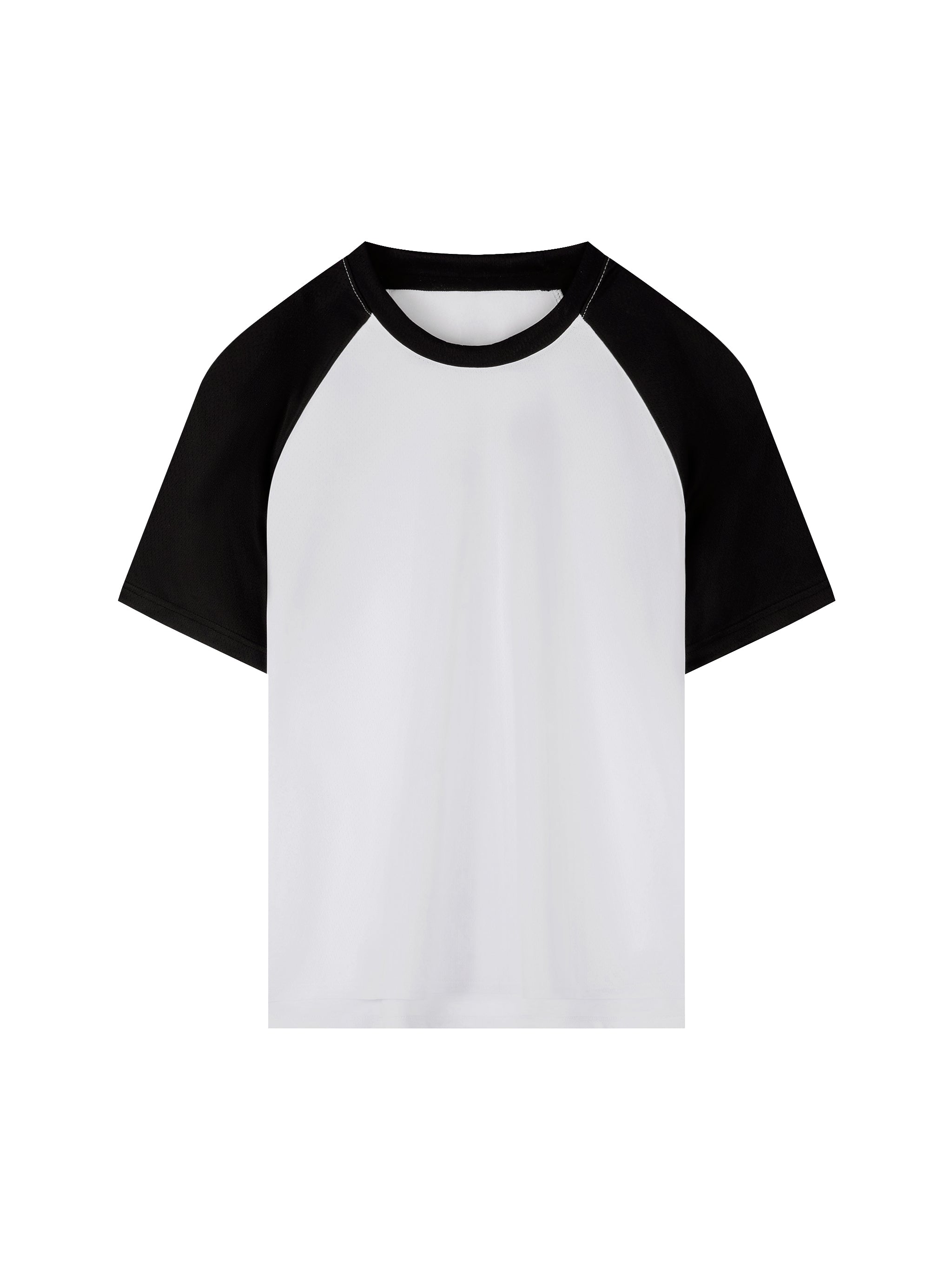 Not Beer: Contrast Raglan Sleeve Mesh T-Shirt
